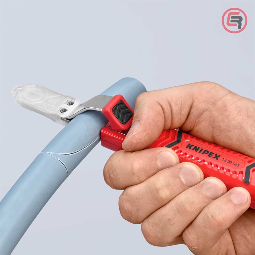 Knipex Nož Za Skidanje Izolacije Sa Kukom Jokari 165mm - 16 20 165 SB - Slika 4
