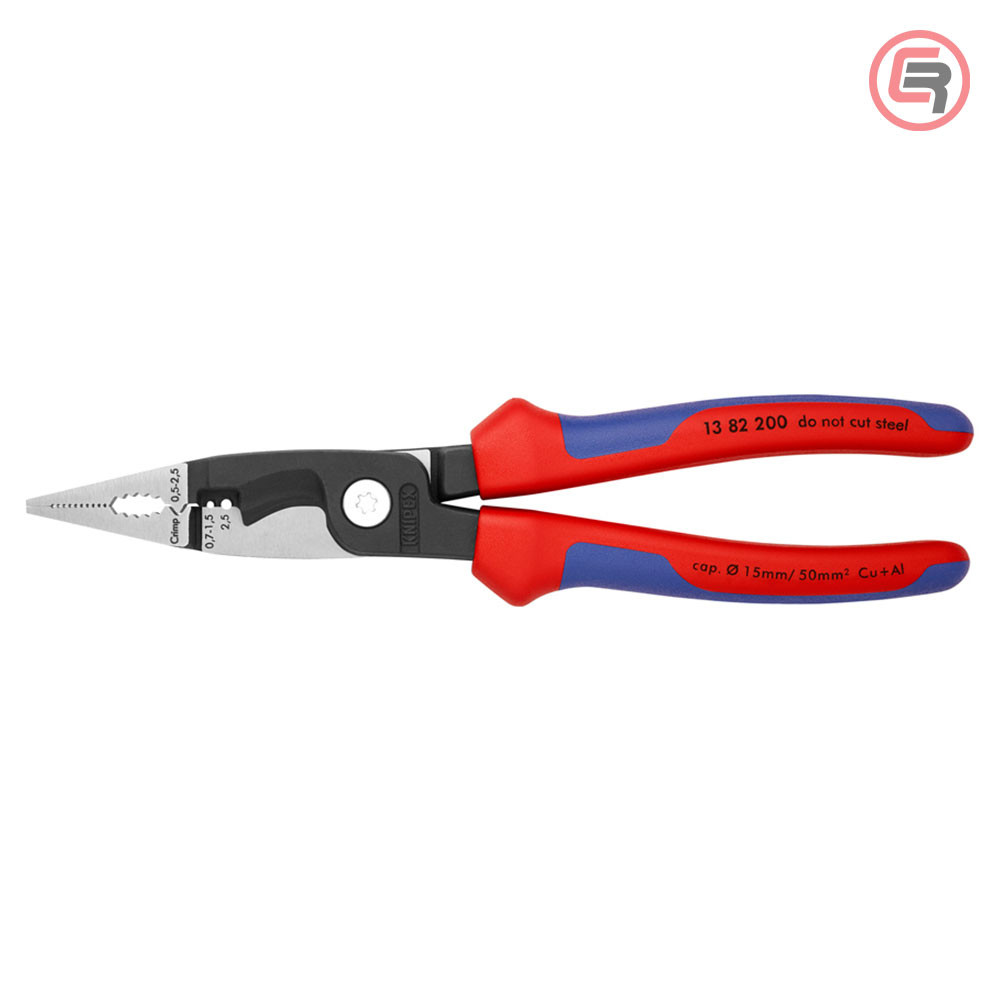 Knipex Kliješta Elektroinstalacijska Multifunkcionalna 200 mm – 13 82 200 - Slika 3