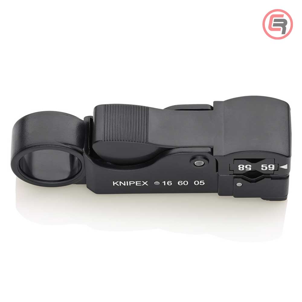 Knipex Skidač Izolacije Sa Koaksijalnog Kabla RG58, RG59, RG62 – 16 60 05 SB - Slika 2