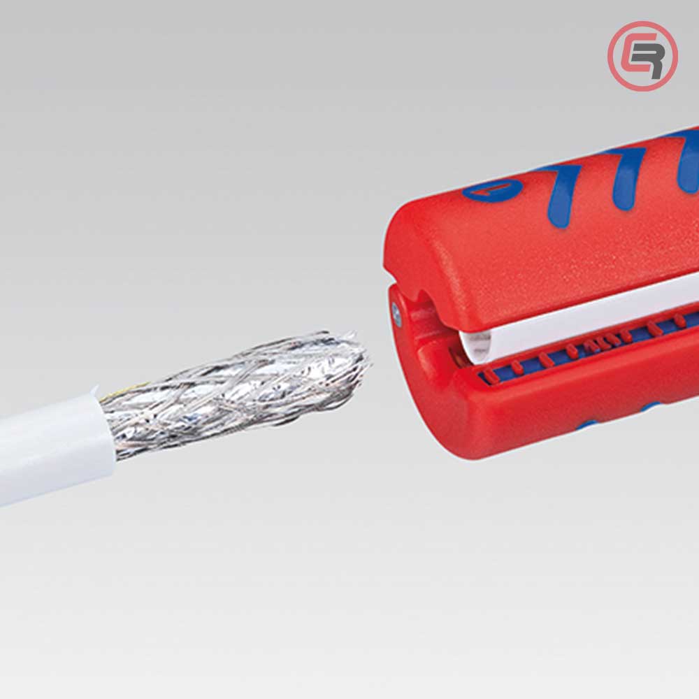 Knipex Skidač Izolacije Sa Koaksijalnog Kabla Univerzalni 100 mm - 16 60 100 SB - Slika 4