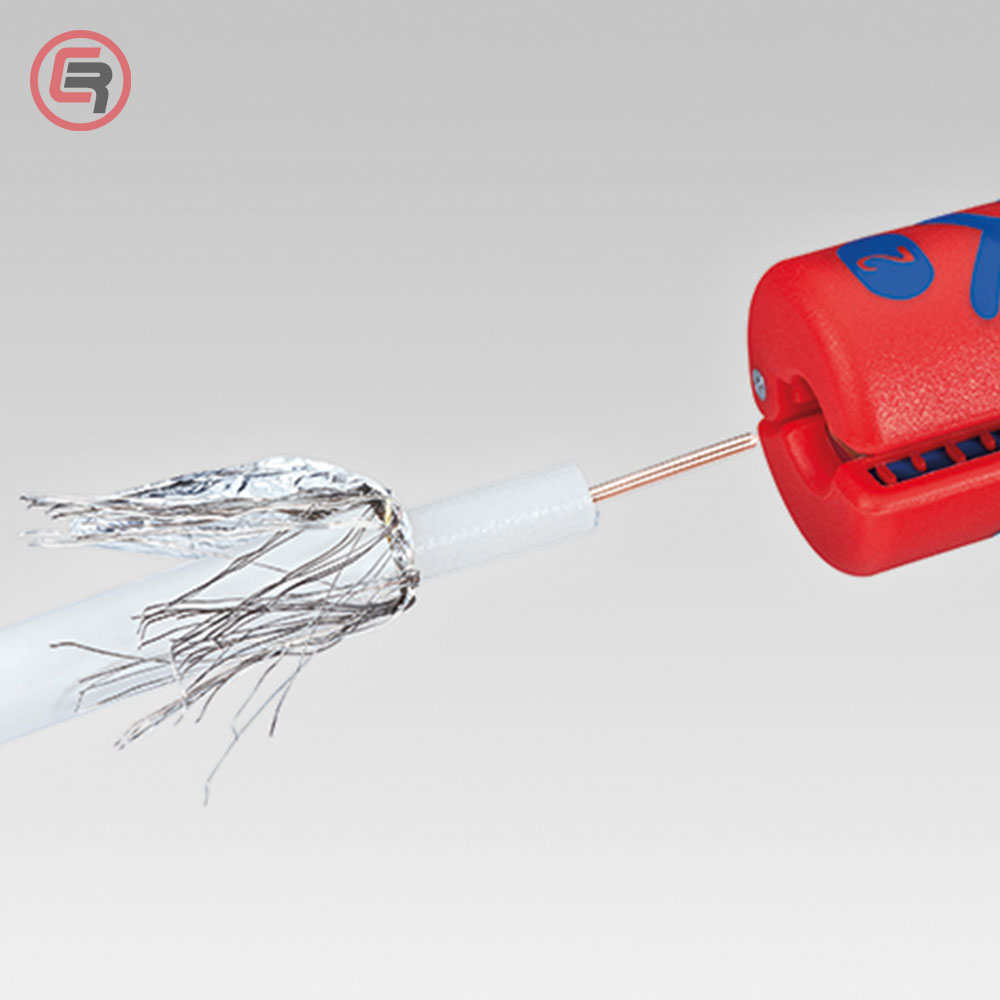 Knipex Skidač Izolacije Sa Koaksijalnog Kabla Univerzalni 100 mm - 16 60 100 SB - Slika 6