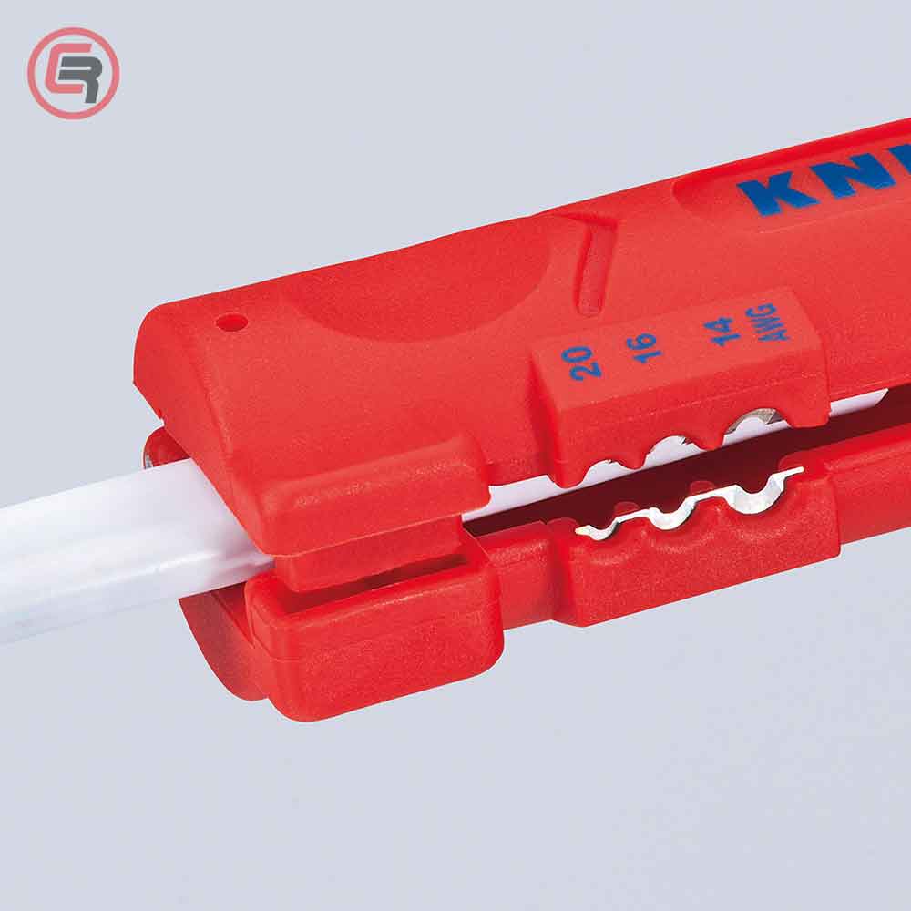 Knipex Skidač Izolacije Za Ravne i Okrugle Kablove 4 - 13mm / 125mm - 16 64 125 SB - Slika 4