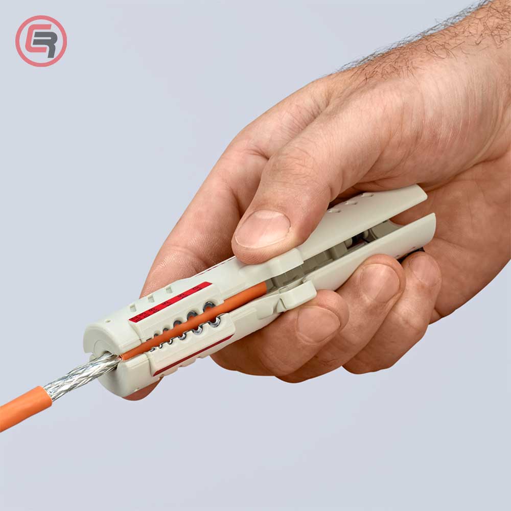 Knipex Skidač Izolacije Sa Data Kabla 125mm – 16 65 125 SB - Slika 4