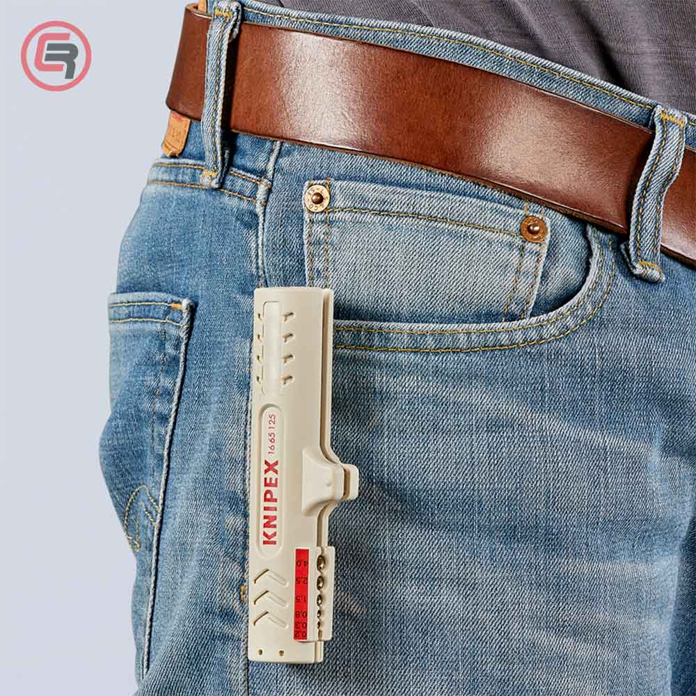 Knipex Skidač Izolacije Sa Data Kabla 125mm – 16 65 125 SB - Slika 7