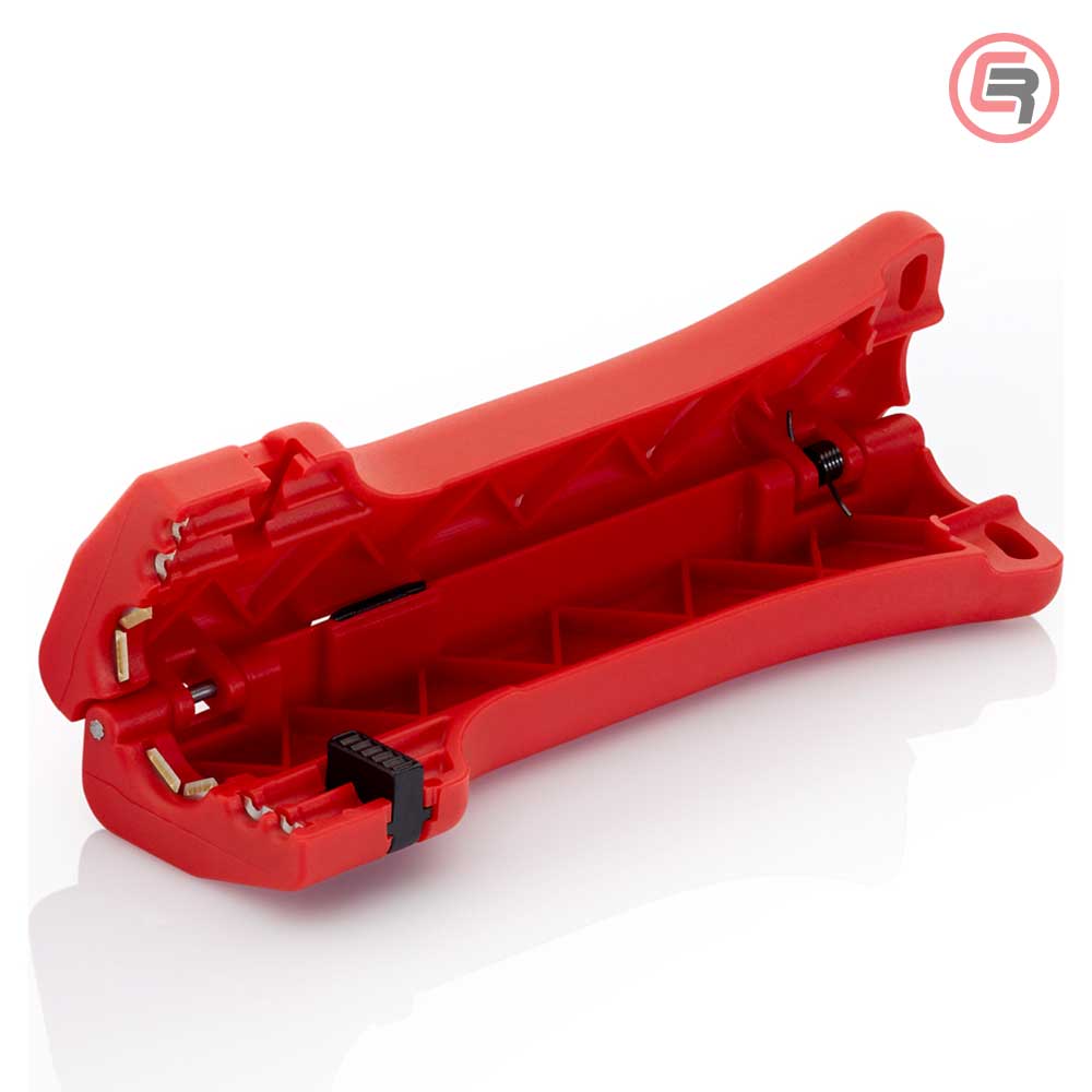 Knipex Skidač Izolacije Sa Industrijskog i Građevinskog Kabla 130mm - 16 90 130 SB - Slika 2