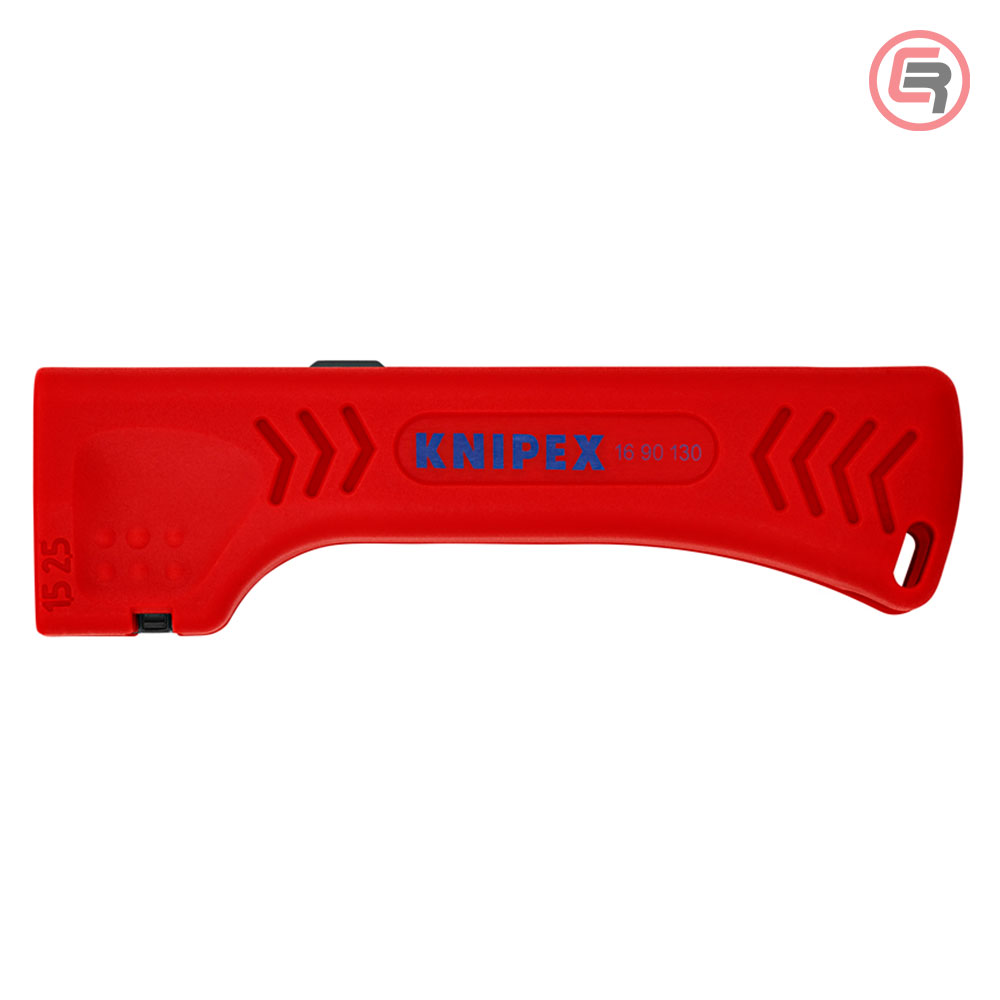 Knipex Skidač Izolacije Sa Industrijskog i Građevinskog Kabla 130mm - 16 90 130 SB - Slika 3