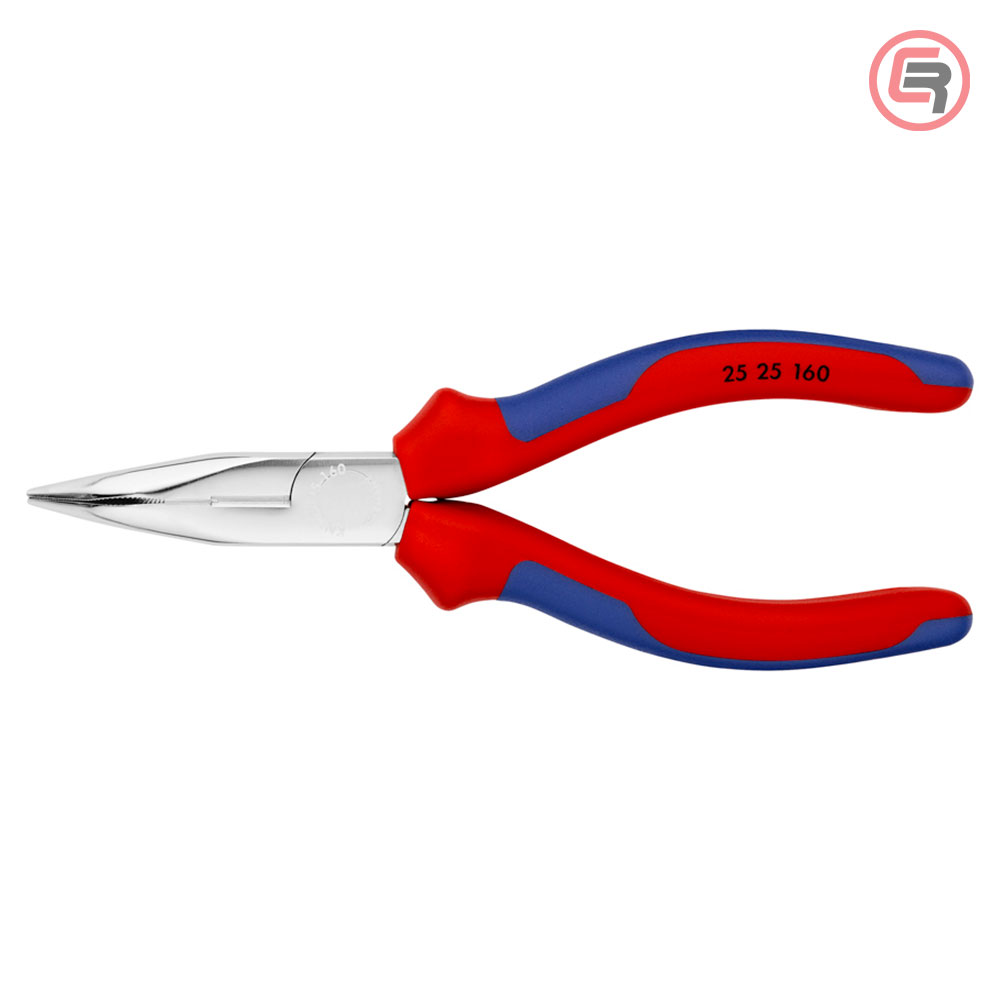 Knipex Kliješta Poluokrugla Špicasta Kriva 160mm – 25 25 160 - Slika 3