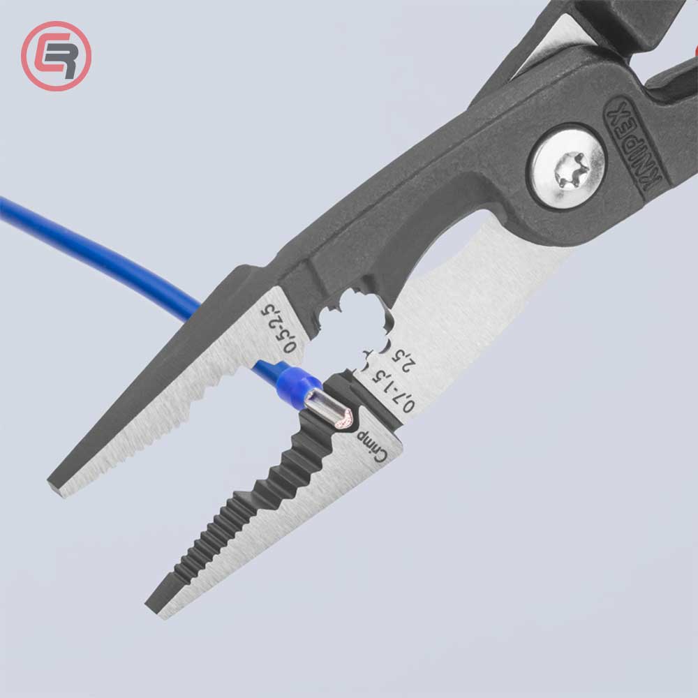 Knipex Kliješta Elektroinstalacijska Multifunkcionalna 200mm Sa Priveznicom – 13 82 200 T - Slika 5