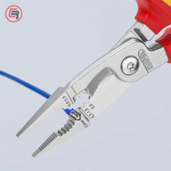 Knipex Kliješta Elektroinstalacijska Multifunkcionalna 200mm 1000V - 13 86 200 - Slika 4