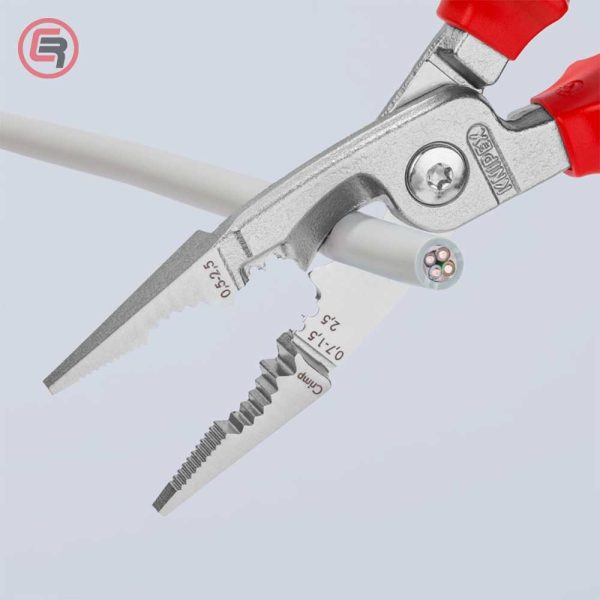 Knipex Kliješta Elektroinstalacijska Multifunkcionalna 200mm 1000V - 13 86 200 - Slika 5