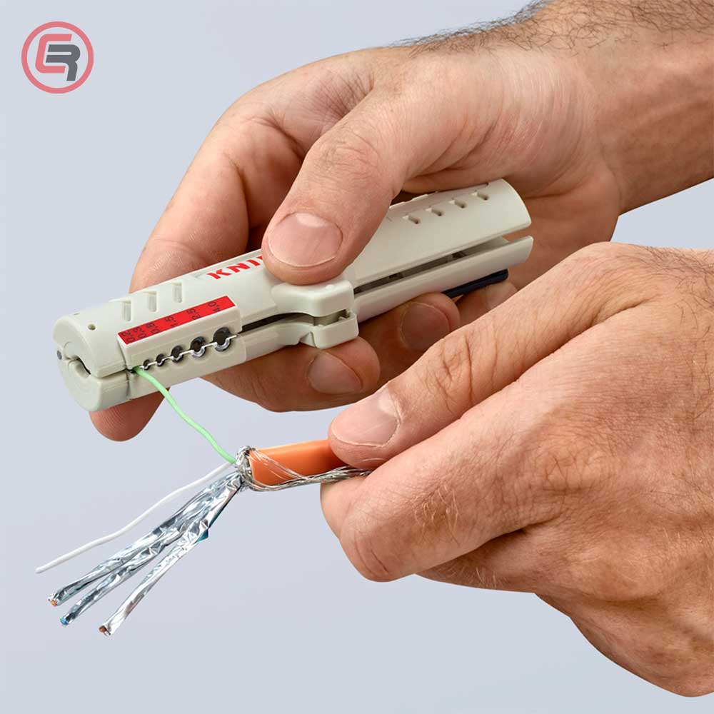 Knipex Skidač Izolacije Sa Data Kabla 125mm – 16 65 125 SB - Slika 5