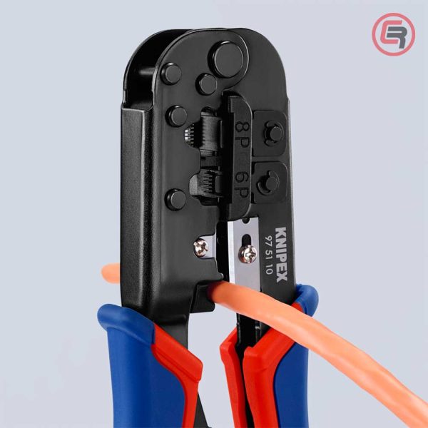 Knipex Kliješta Za 6 i 8 Polne Konektore 190mm - 97 51 10 - Slika 5