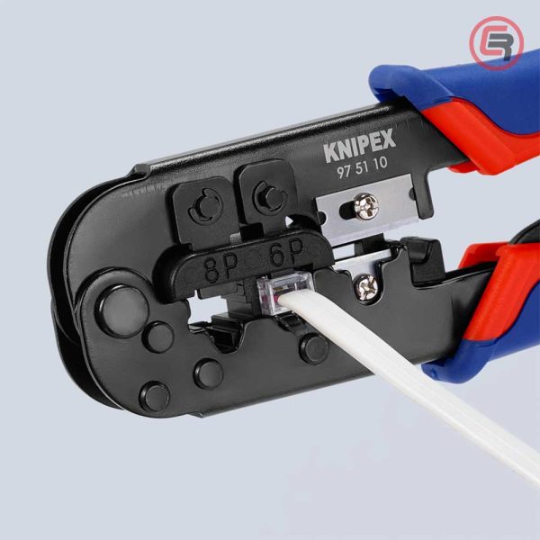 Knipex Kliješta Za 6 i 8 Polne Konektore 190mm - 97 51 10 - Slika 3