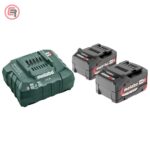 Metabo Set Baterija 18 V / 2 x 4,0 Ah Li-Ion + Punjač ASC 55 - 685050000