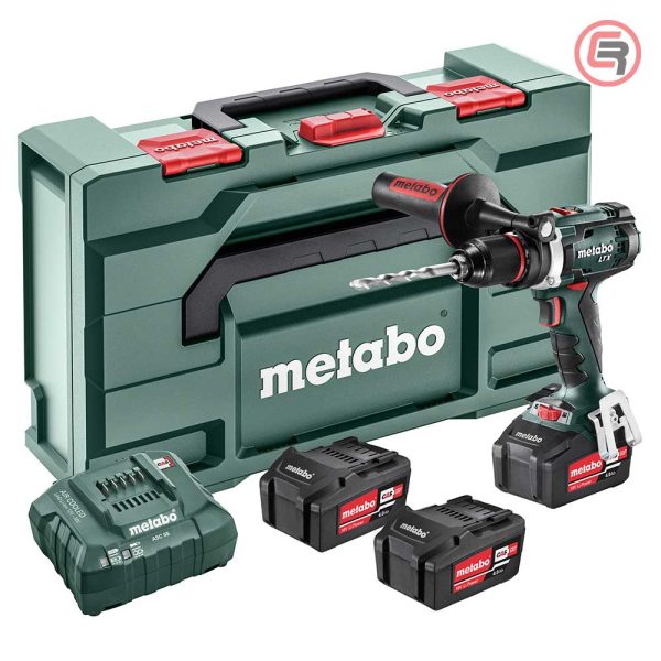 Metabo Bušilica-Odvijač Aku BS 18 LTX Impuls 3xAKU (4,0 Ah) ASC 55 + metaBOX – 60219196