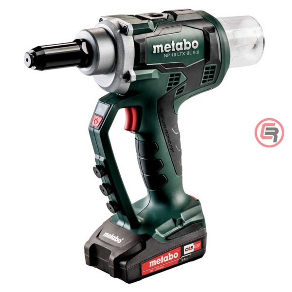 Metabo Kliješta Aku Za Blok Zakovice NP 18 LTX BL 5.0 / 2xAKU (2,0 Ah) ASC 55 - 619002500