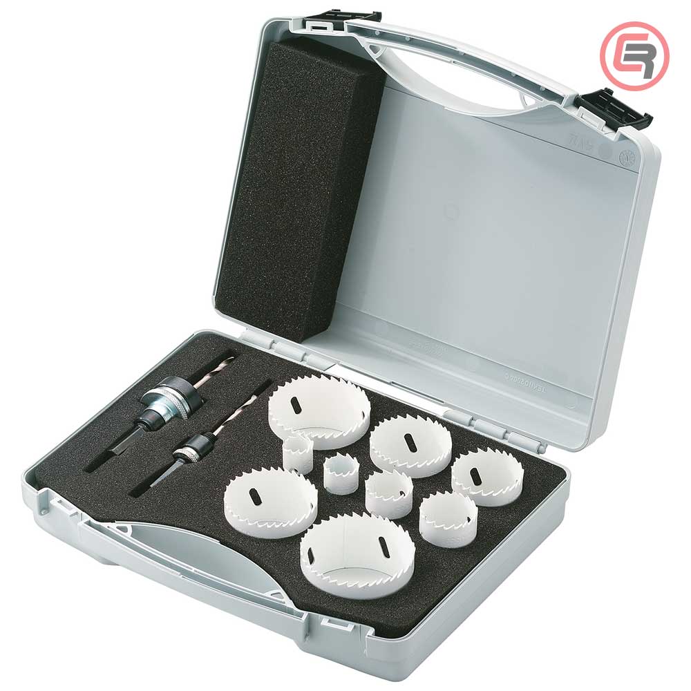 Metabo Set Kruna Bi - Metal 19 - 68 mm Sa Adapterima / 11 dijelni U Koferu - 625435000