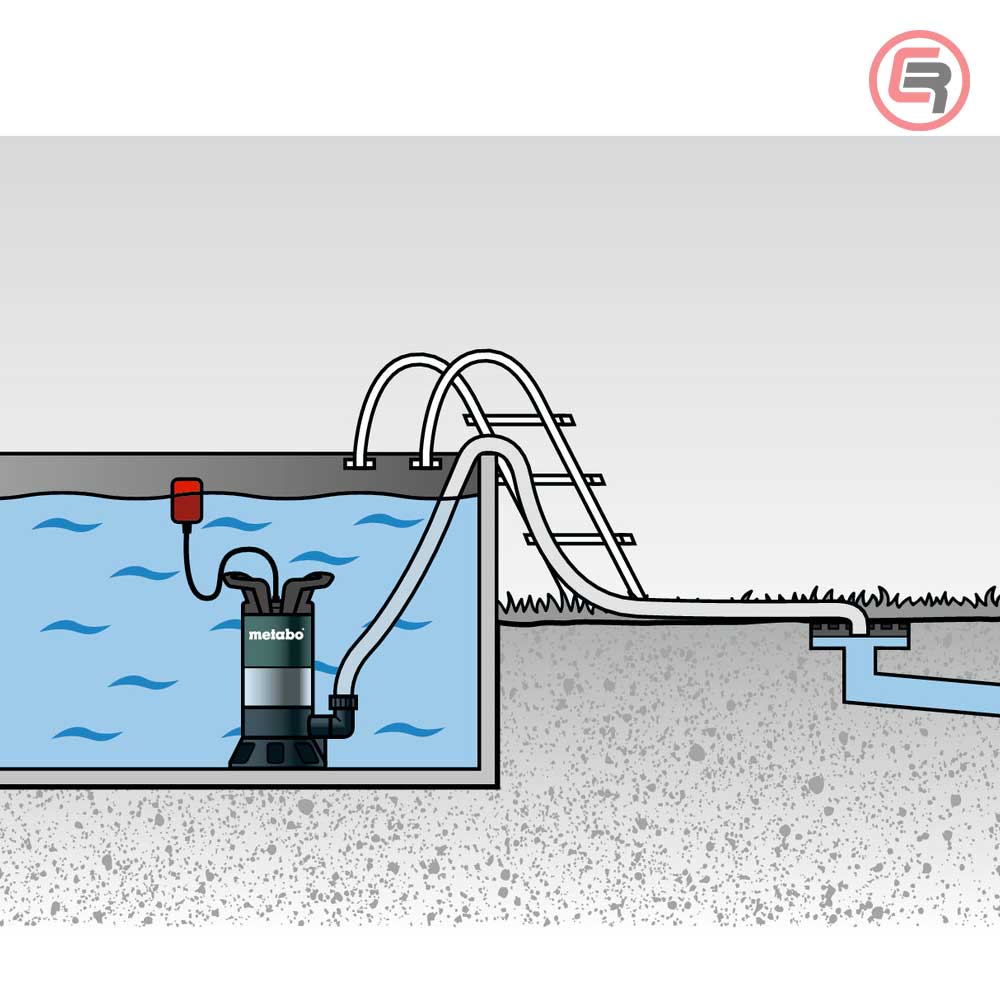Metabo Pumpa Za Vodu Potopna TPF 6600 SN 450 W - 0250660006 - Slika 6