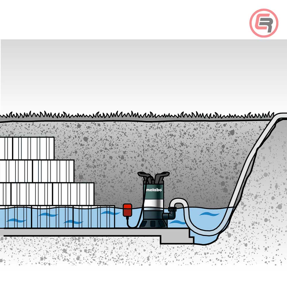Metabo Pumpa Za Vodu Potopna TPF 6600 SN 450 W - 0250660006 - Slika 5