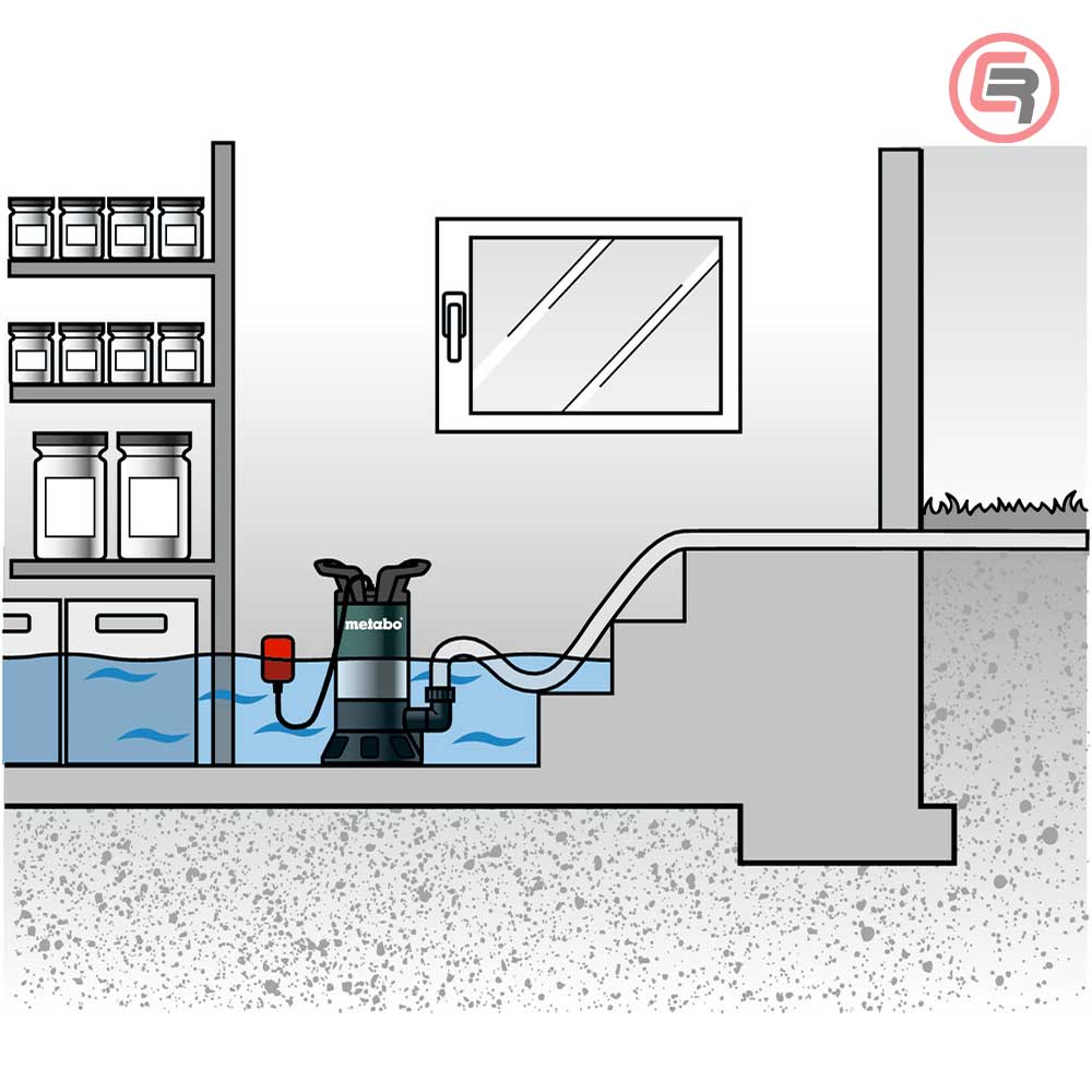 Metabo Pumpa Za Vodu Potopna TPF 6600 SN 450 W - 0250660006 - Slika 4