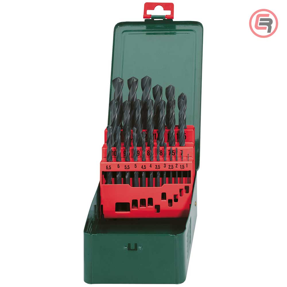 Metabo Garnitura Svrdala Za Metal HSS-R, 1-13 mm / 25 dijelna u Metalnoj Kutiji "SP" - 627152000