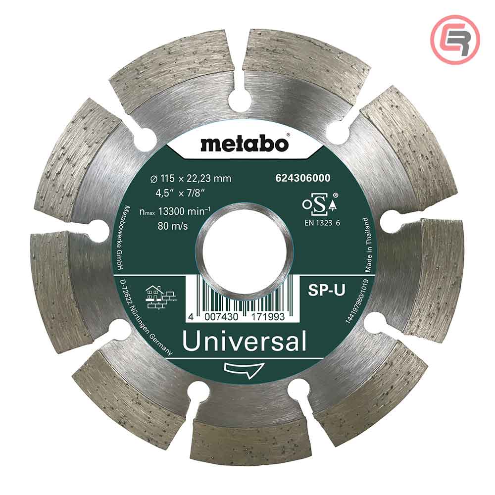Metabo Dijamantna Rezna Ploča Universal 115 x 22,23 mm SP/U - 624306000