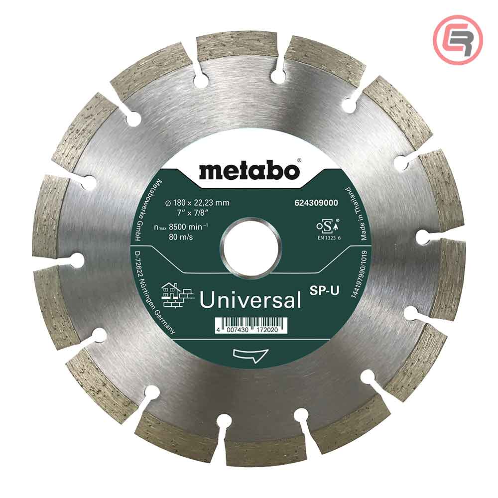 Metabo Dijamantna Rezna Ploča Universal 180 x 22,23 mm SP/U - 624309000