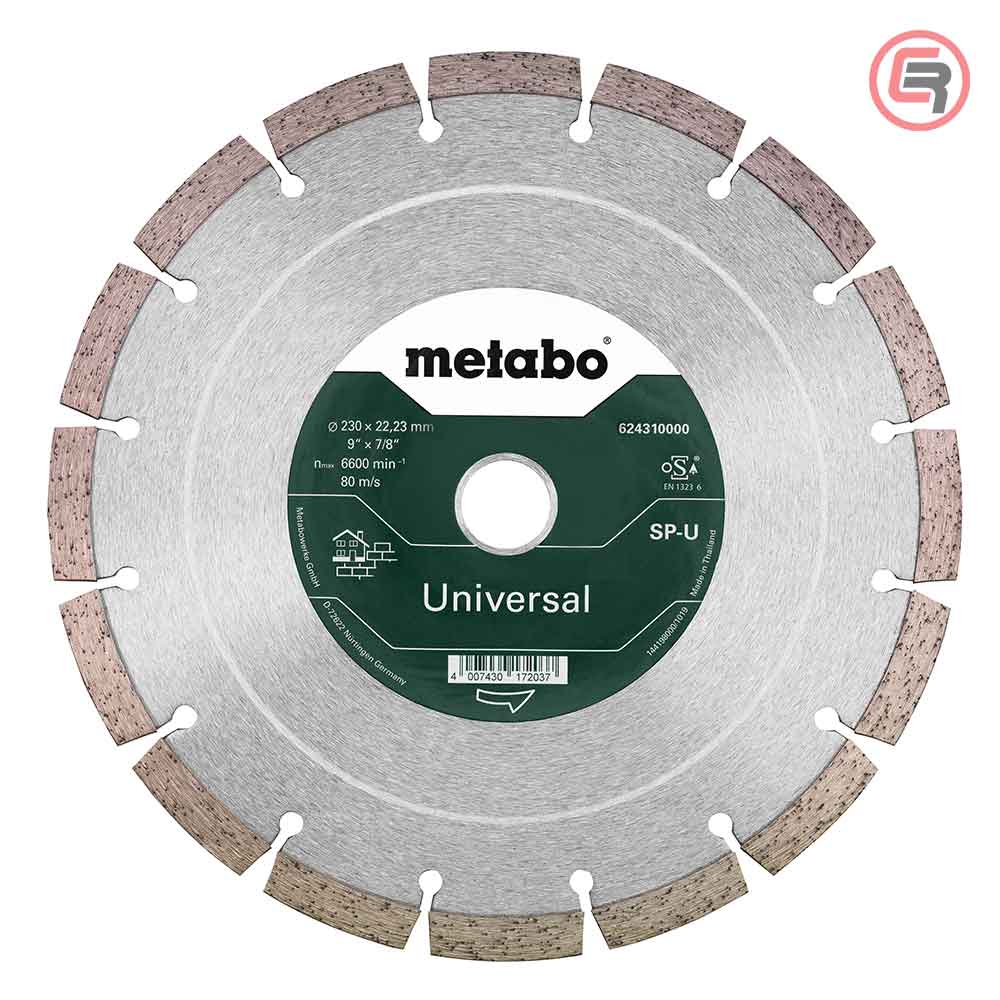 Metabo Dijamantna Rezna Ploča Universal 230 x 22,23 mm SP/U - 624310000