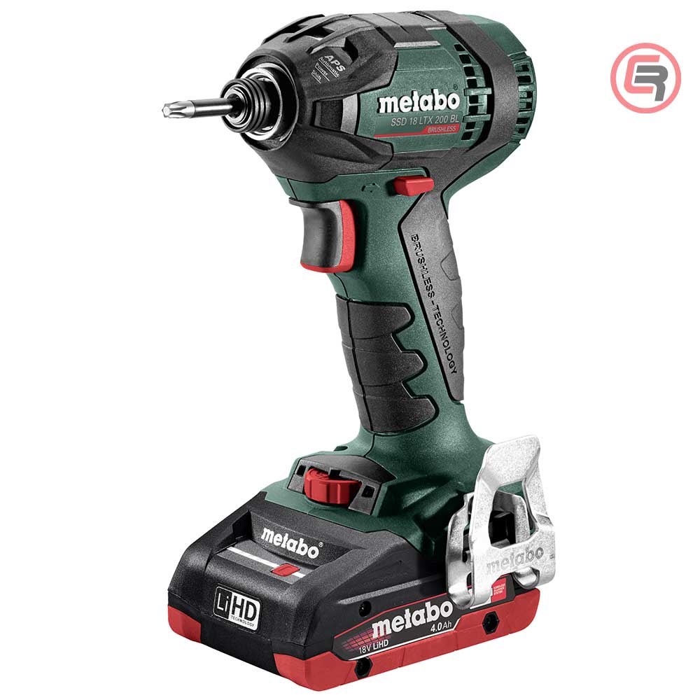 Metabo Odvijač Udarni Aku SSD 18 LTX 200 BL 2 x AKU (4,0 Ah LiHD) ASC55 + metaBOX – 602396800