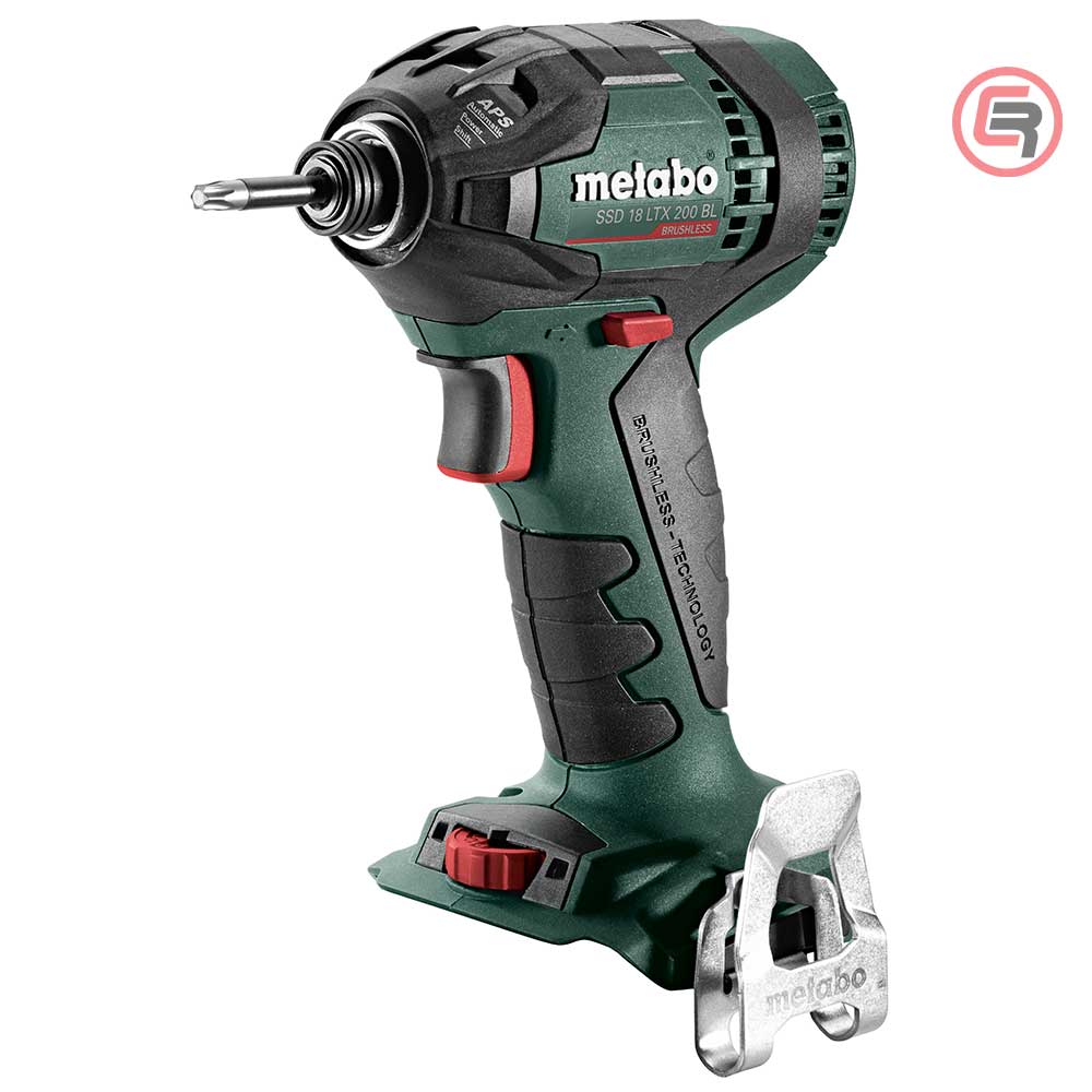 Metabo Odvijač Udarni Aku SSD 18 LTX 200 BL / 18 V (bez baterije i punjača) – 602396890