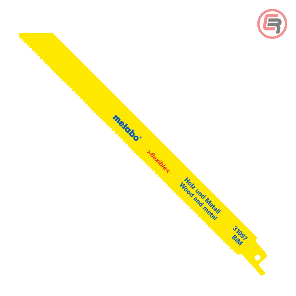 Metabo List Sabljaste Pile Za Drvo i Metal “FLEXIBLE WOOD + METAL” BiM 225 / 0,9 / 1,8 - 2,6 mm / 2 kom – 631097000