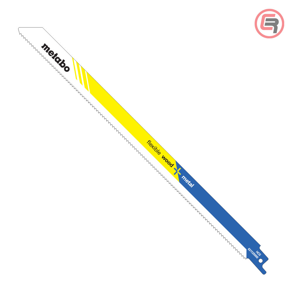 Metabo List Sabljaste Pile Za Drvo i Obojene Metale “FLEXIBLE WOOD + METAL” HCS 300 / 0,9 / 2,5 mm / 2 kom – 631125000