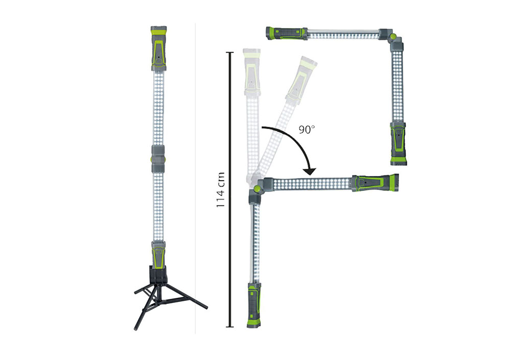 Gys Lampa Led Za Haubu Sa Magnetom i Zglobom + Stativ 1150mm - 058002 - Slika 2
