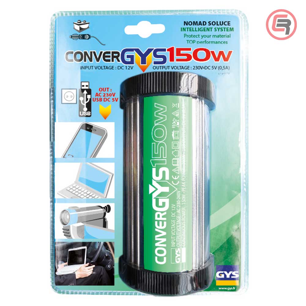 Gys Pretvarač Snage "Convergys 150" 12V - 230V / 150 W - 027022 - Slika 2
