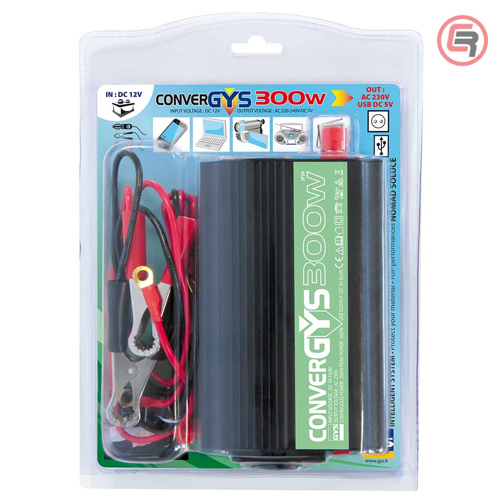 Gys Pretvarač Snage "Convergys 300" 12V - 230V / 300 W - 027053 - Slika 2
