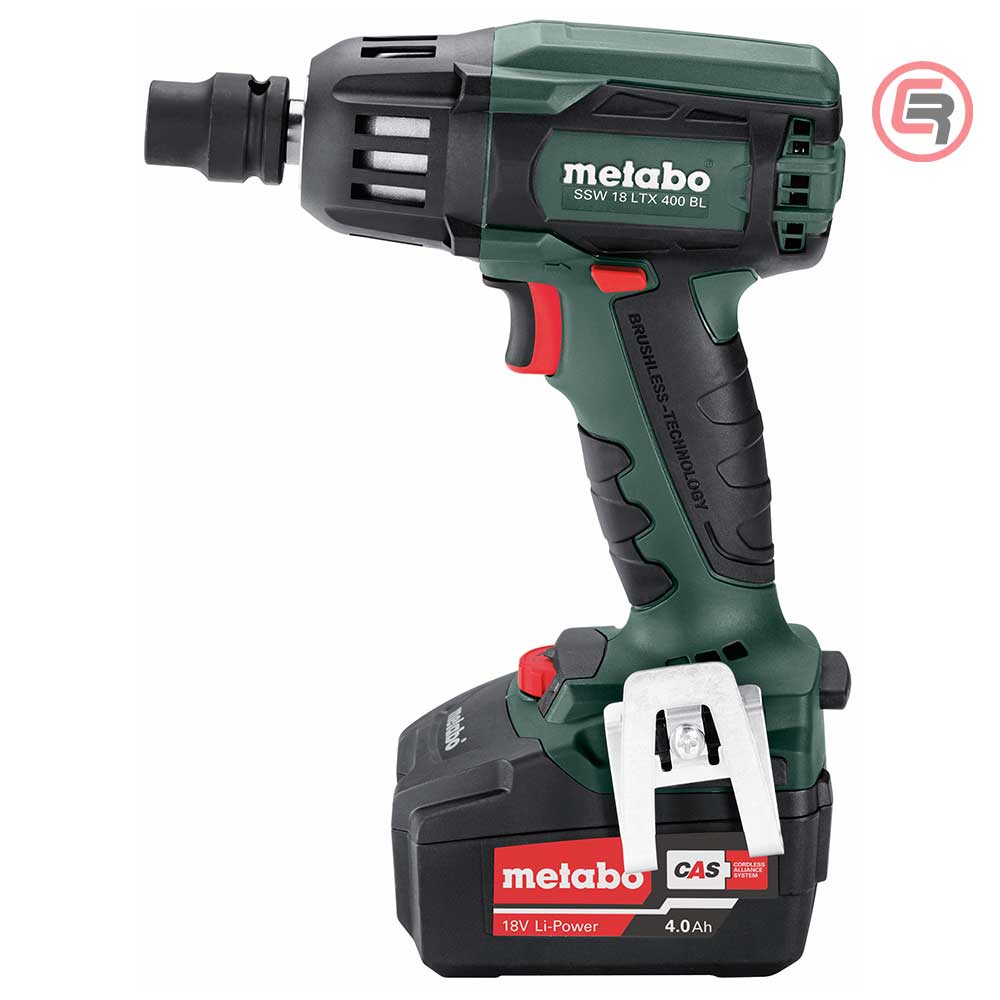 Metabo Odvijač Udarni Aku SSW 18 LTX 400 BL – 1/2″ 2xAKU (4,0 Ah) ASC55 - 602205500 - Slika 2