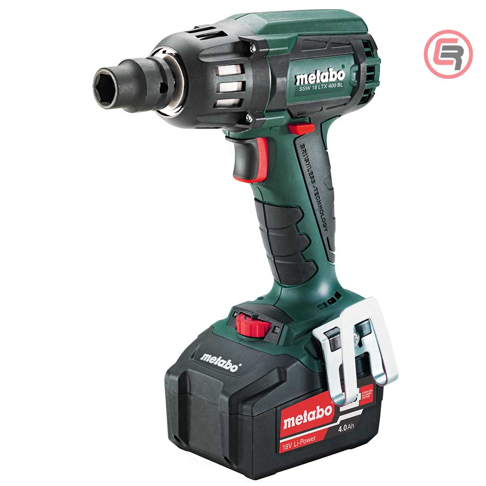 Metabo Odvijač Udarni Aku SSW 18 LTX 400 BL – 1/2″ 2xAKU (4,0 Ah) ASC55 - 602205500
