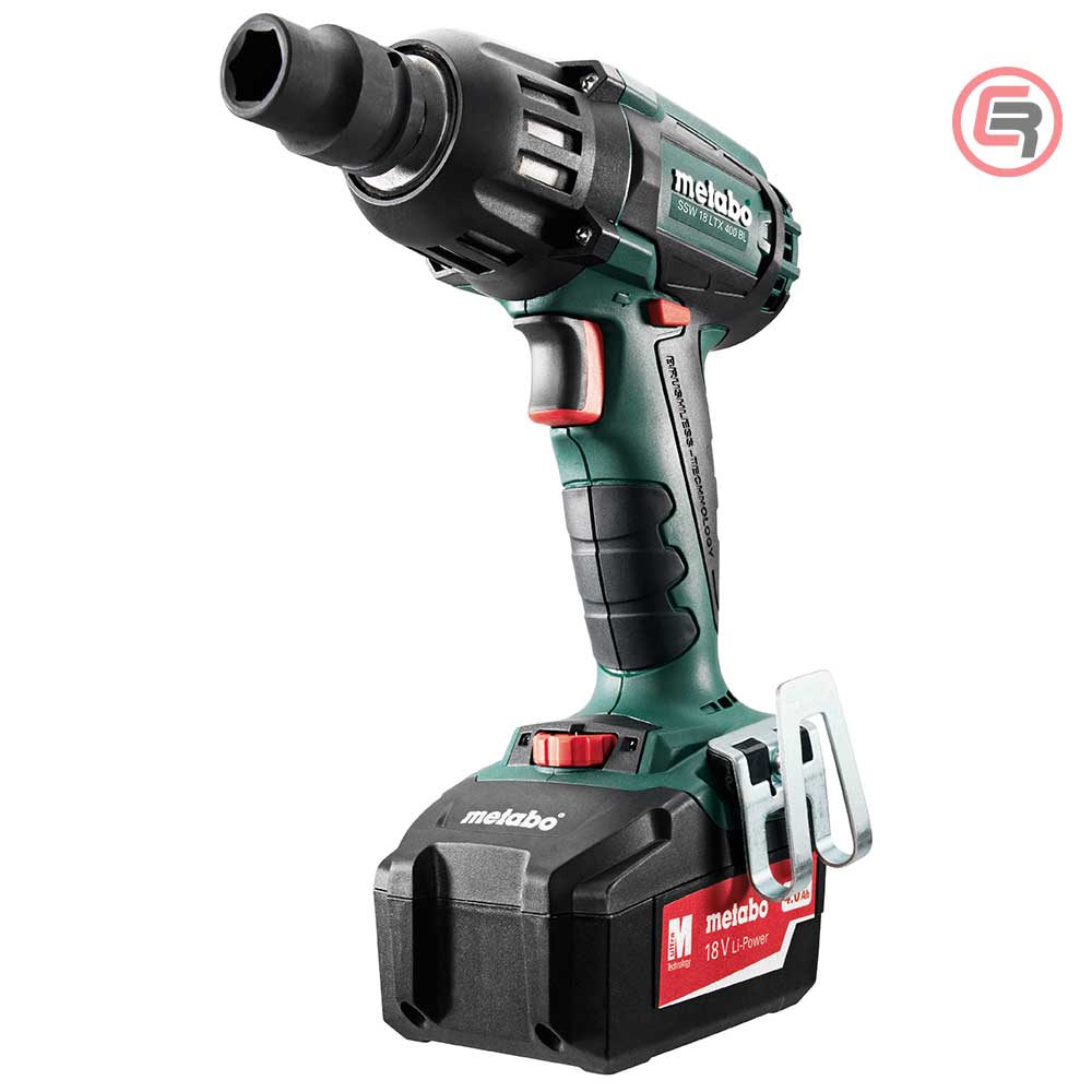 Metabo Odvijač Udarni Aku SSW 18 LTX 400 BL – 1/2″ 2xAKU (4,0 Ah) ASC55 - 602205500 - Slika 3
