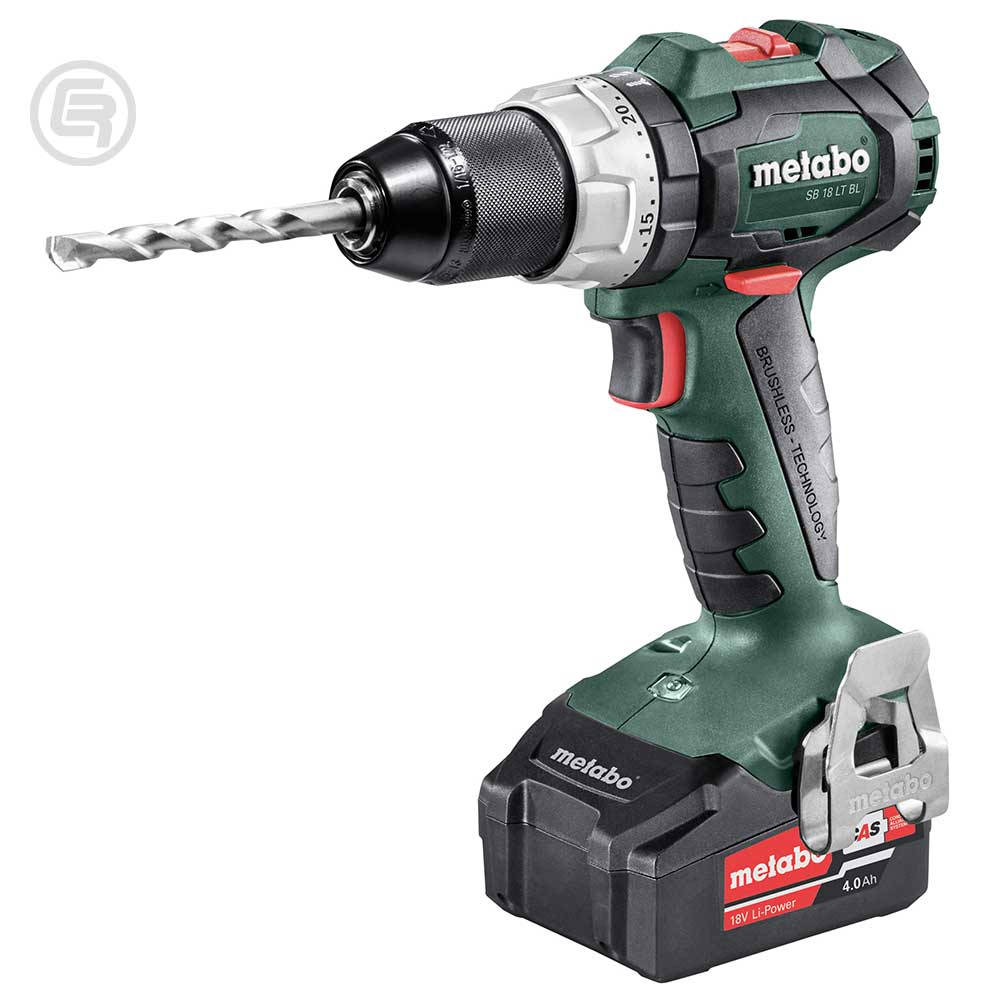 Metabo Bušilica - Odvijač Aku Udarna SB 18 LT BL 18V 2xAKU (4,0 Ah) ASC 55 + metaBOX 145 – 602316500 - Slika 2