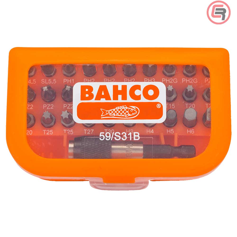 Bahco Set Bitova Ravni, Philips, Pozidriv, Hexagon, Torx 31 dijelni - 59/S31B - Slika 3