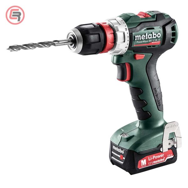 Metabo Bušilica-Odvijač Aku PowerMaxx BS 12 BL Q / 2xAKU (2,0 Ah) SC 30 – 60103950