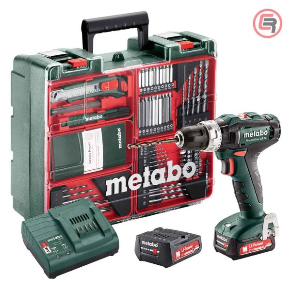 Bušilica-Odvijač Aku Udarna PowerMaxx SB 12 Set / 2xAKU (2,0 Ah) SC 30 + Pribor – 60107687