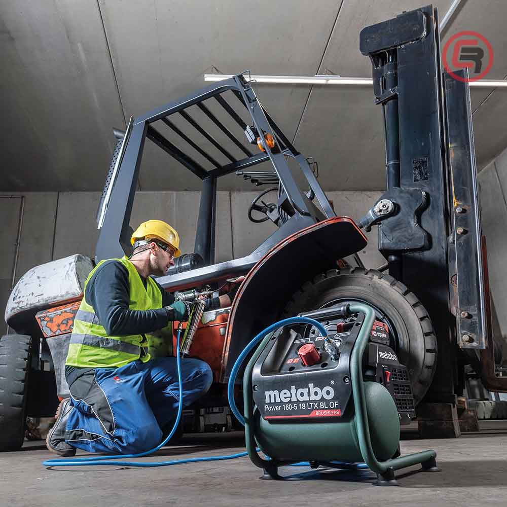 Metabo Kompresor Aku POWER 160-5 18 LTX BL OF / 5 litara 18 V Bezuljni (bez baterije i punjača) – 601521850 - Slika 2