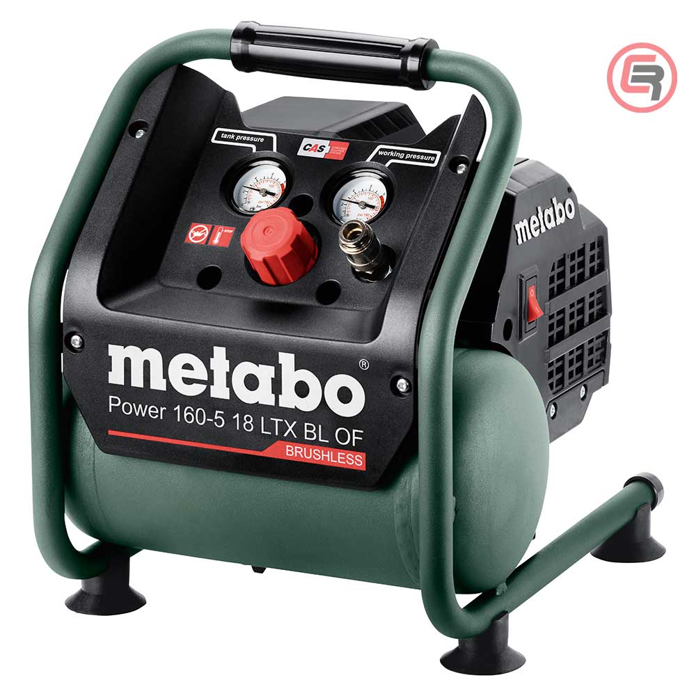 Metabo Kompresor Aku POWER 160-5 18 LTX BL OF / 5 litara 18 V Bezuljni (bez baterije i punjača) – 601521850
