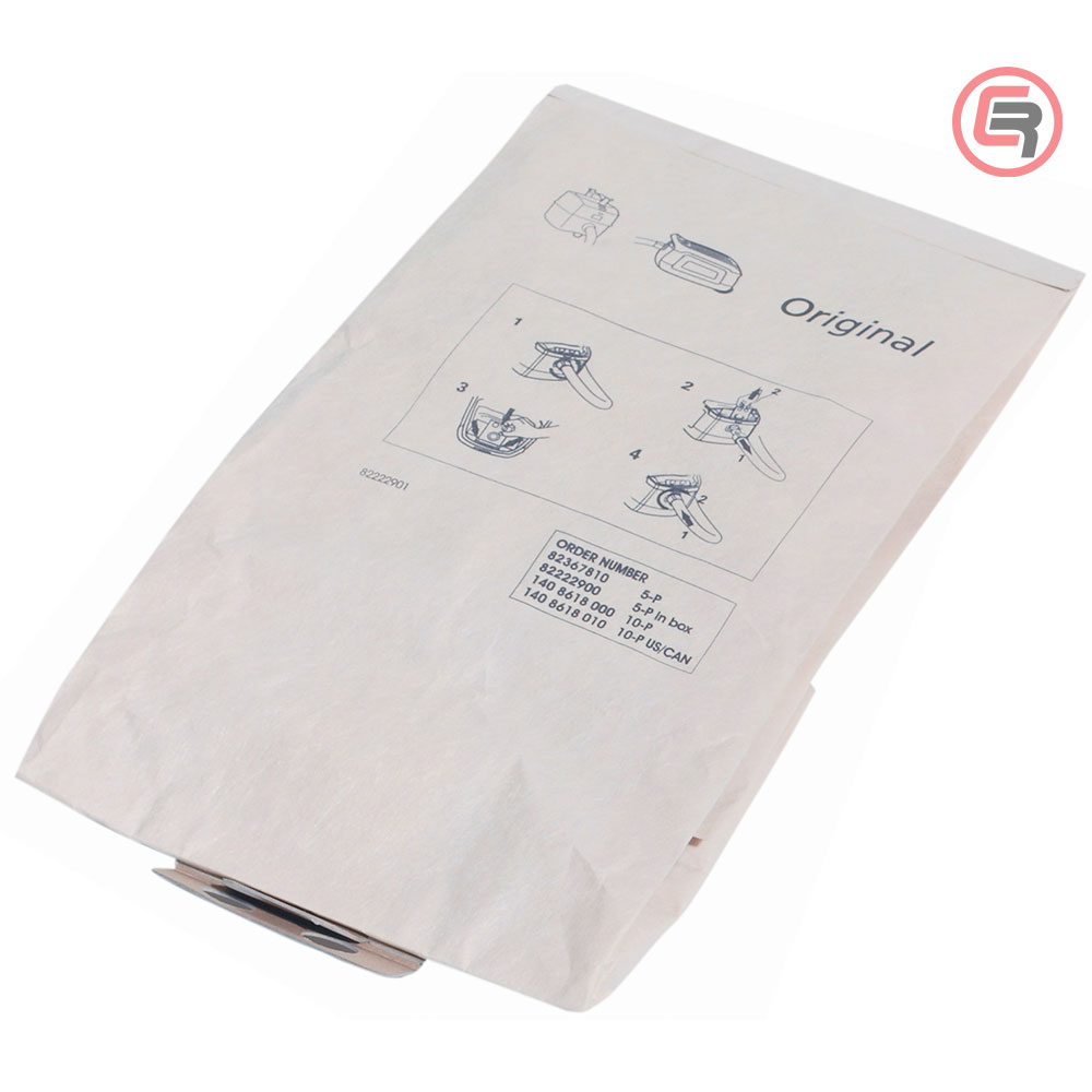 Nilfisk Vrećice Za Usisivač Papirne 10 lit. VP 300 / 10 kom – 140 8618 000