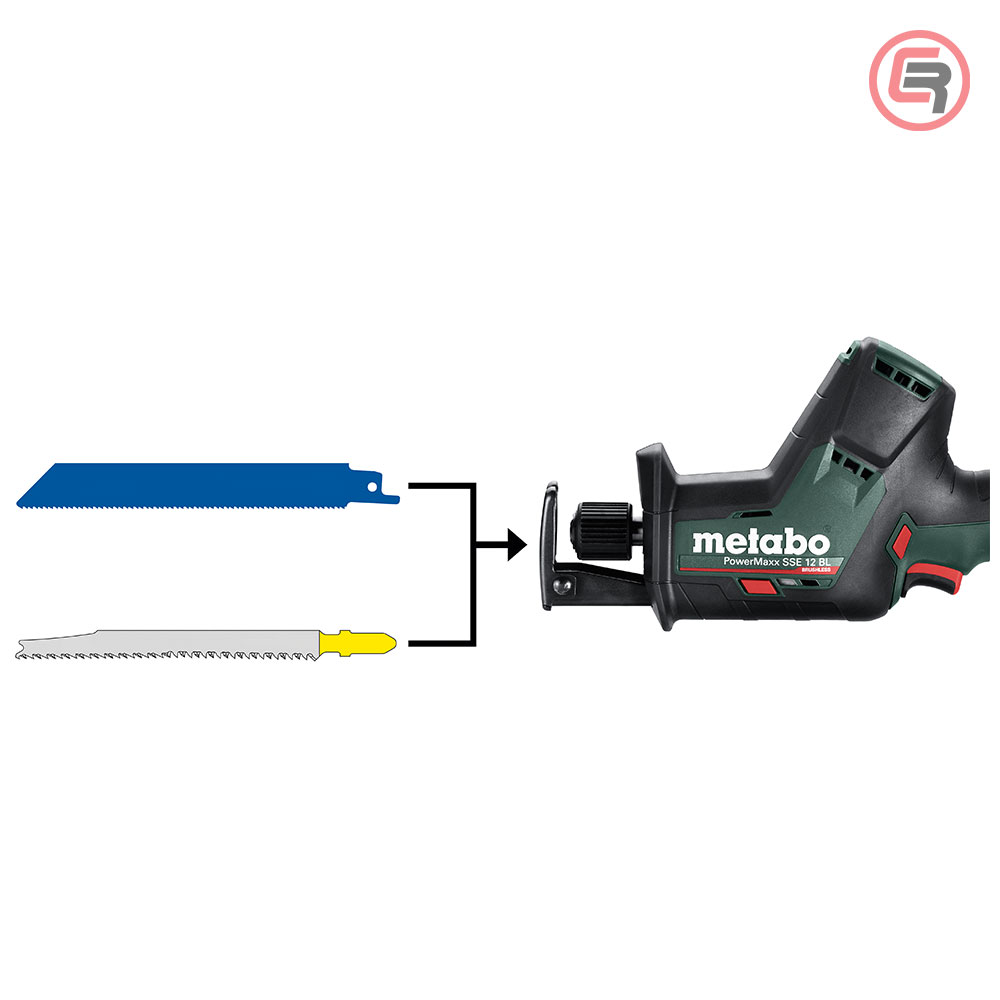 Metabo Pila Lisičji Rep – Recipročna PowerMaxx SSE 12 BL (bez baterije i punjača) + Kofer – 602322860 - Slika 4
