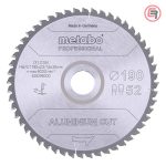 Metabo List Kružne Pile Za Aluminium 190 x 2,2 / 1,8 x 30 / Z = 52 Aluminium Cut Professional – 628296000