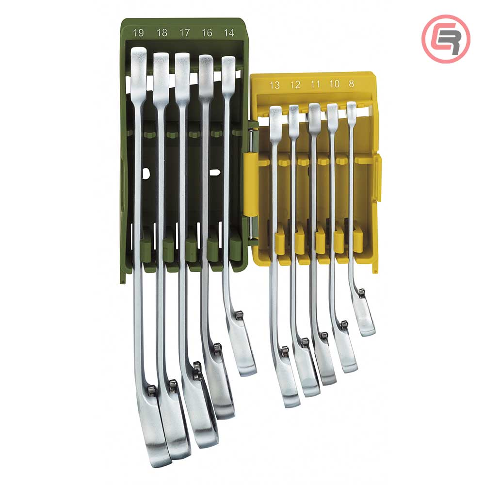 Proxxon Garnitura Ključeva Račna Vilasto-Okastih 8 – 19 mm MicroSpeeder Sa Prebacivačem / 10 dijelna – 23126 - Slika 2