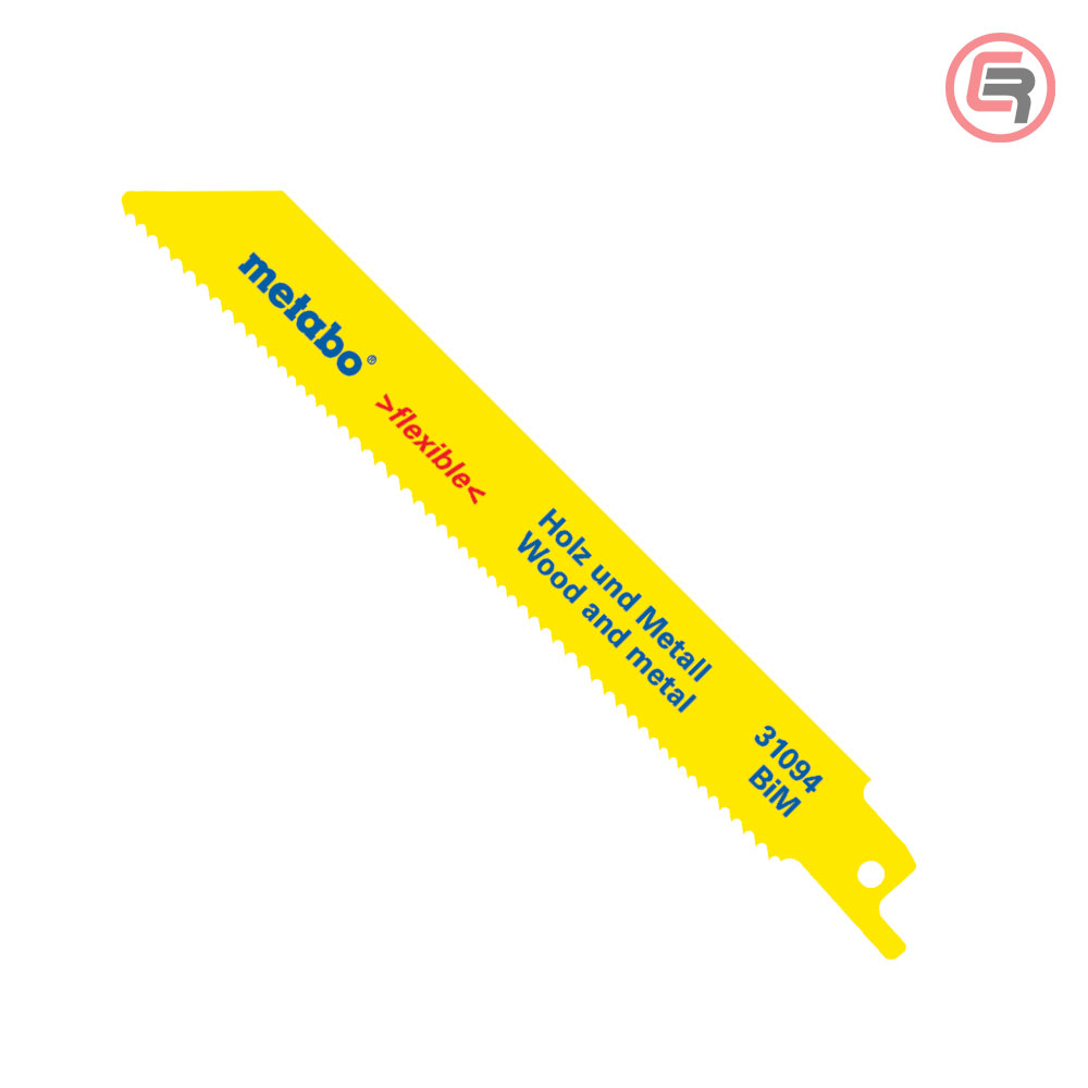 Metabo List Sabljaste Pile Za Drvo i Metal “FLEXIBLE WOOD + METAL” BiM 150 / 0,9 / 1,8 - 2,6 mm / 2 kom – 631094000