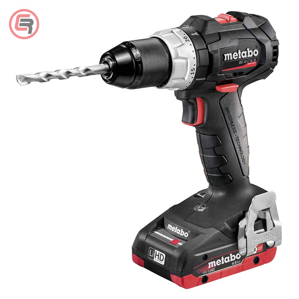 Metabo Bušilica - Odvijač Aku BS 18 LT BL SE 2 x AKU (4,0 Ah LiHD) ASC 55 – 602367800